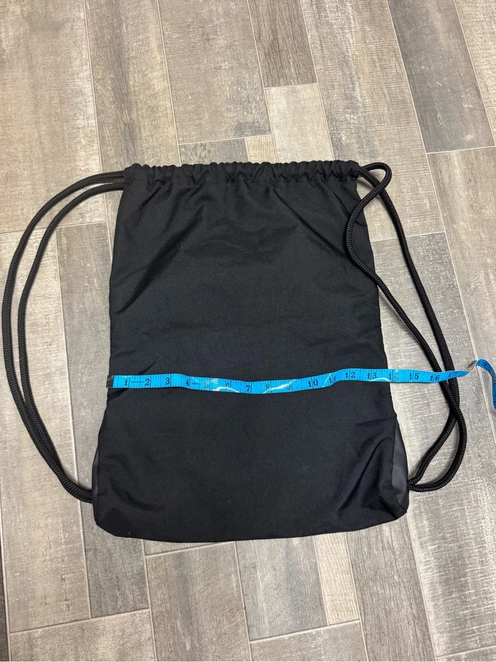 Adidas Black Rainbow Striped Drawstring Backpack Gym Travel Lightweight Unisex